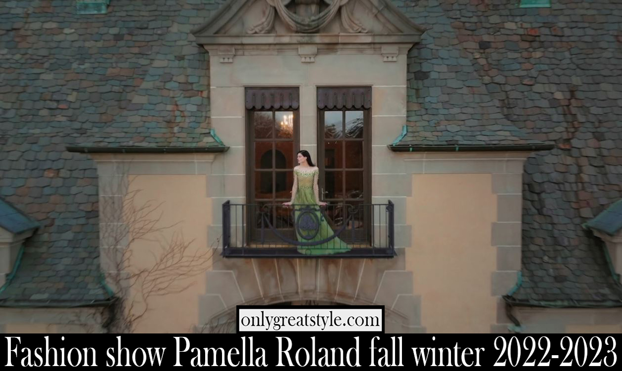 Fashion show Pamella Roland fall winter 2022 2023