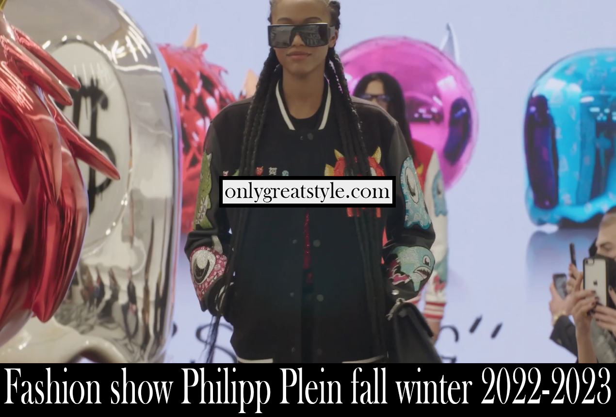 Fashion show Philipp Plein fall winter 2022 2023