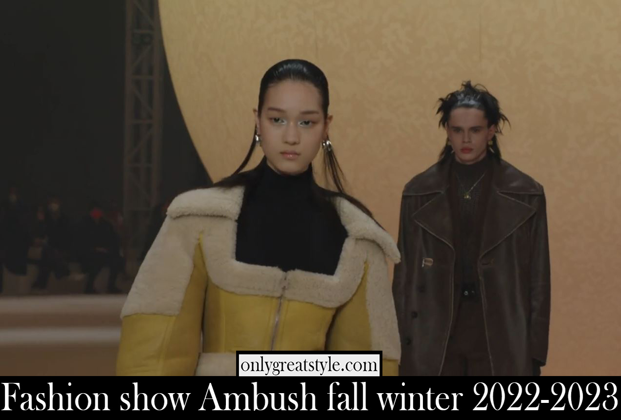 Fashion show Ambush fall winter 2022 2023