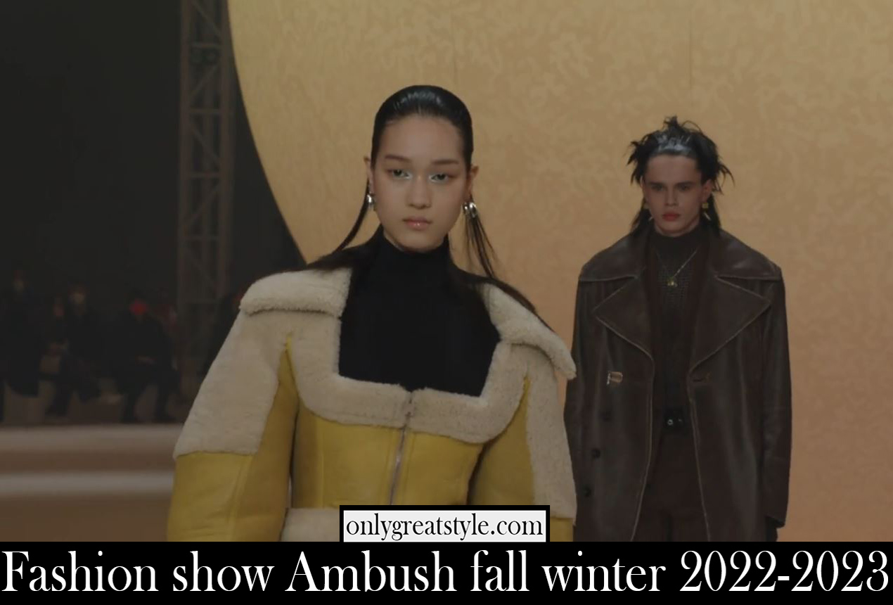 Fashion show Ambush fall winter 2022 2023 Fashion show Ambush fall winter 2022 2023