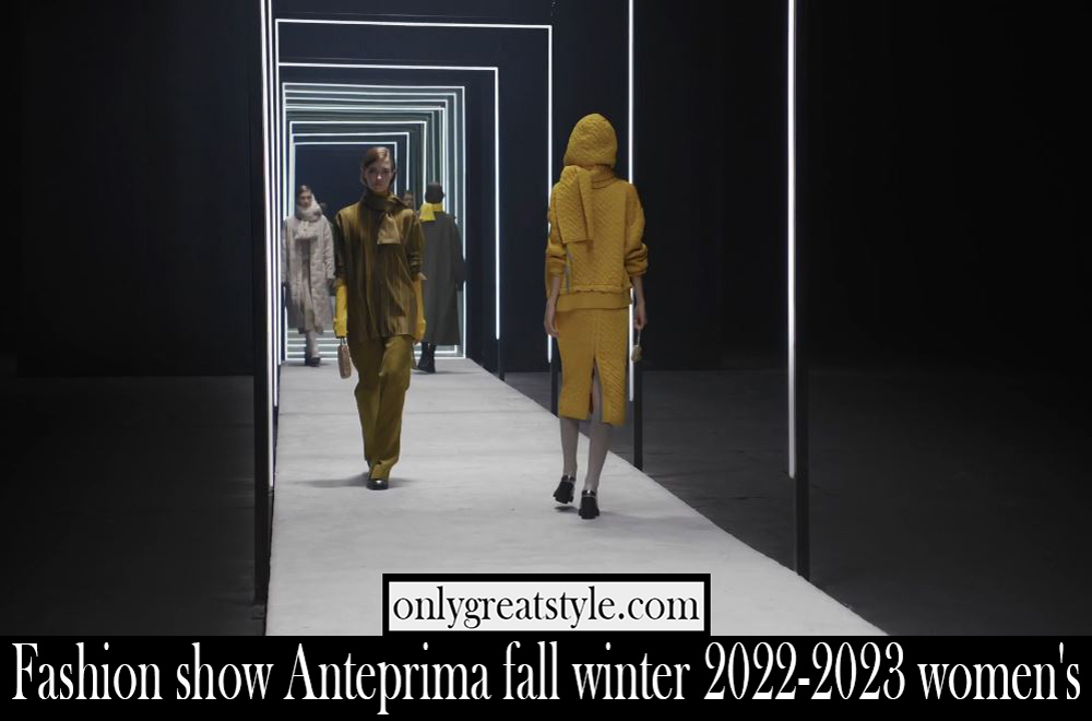 Fashion show Anteprima fall winter 2022 2023 womens