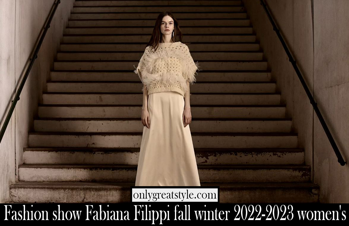 Fashion show Fabiana Filippi fall winter 2022 2023 womens
