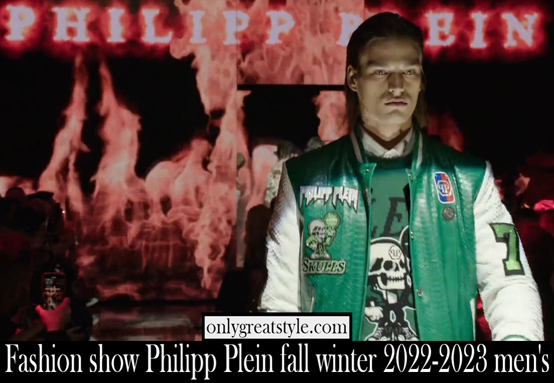 Fashion show Philipp Plein fall winter 2022 2023 mens
