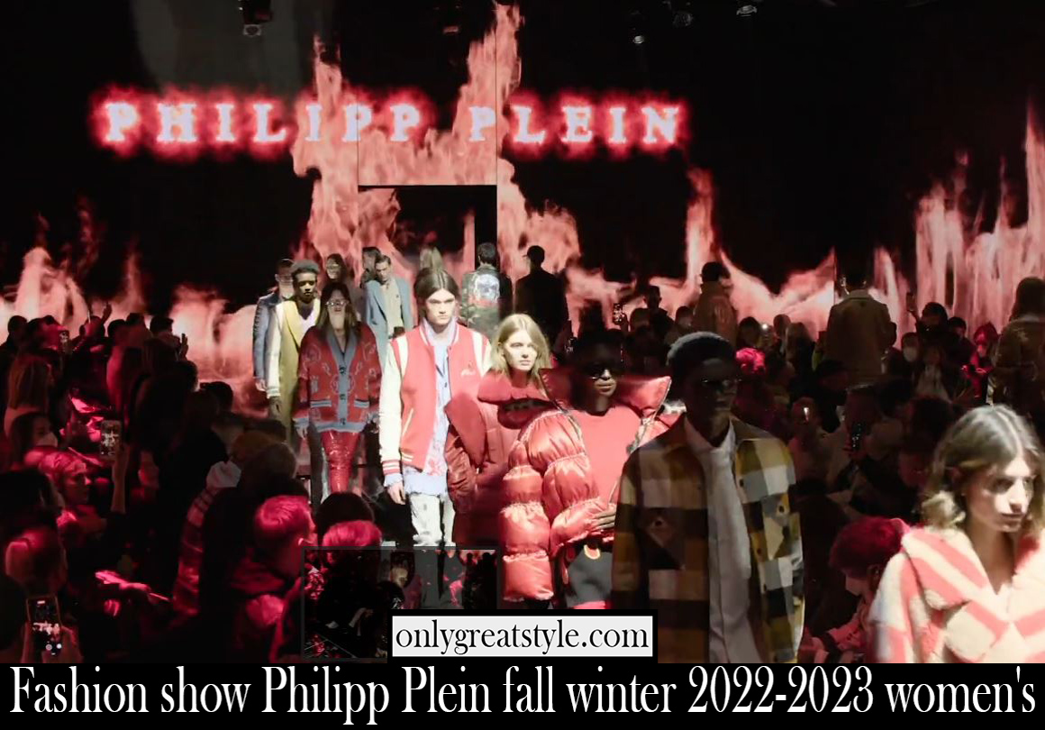 Fashion show Philipp Plein fall winter 2022 2023 womens