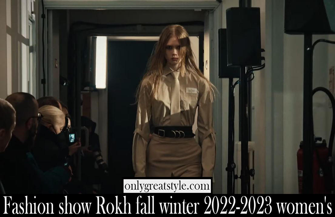 Fashion show Rokh fall winter 2022 2023 womens Fashion show Rokh fall winter 2022 2023 womens