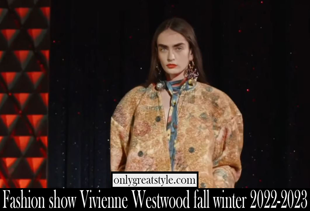 Fashion show Vivienne Westwood fall winter 2022 2023