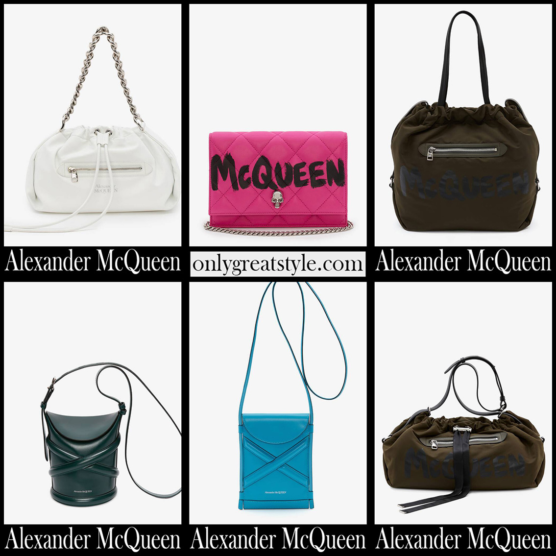 Alexander McQueen bags 2022 new arrivals womens