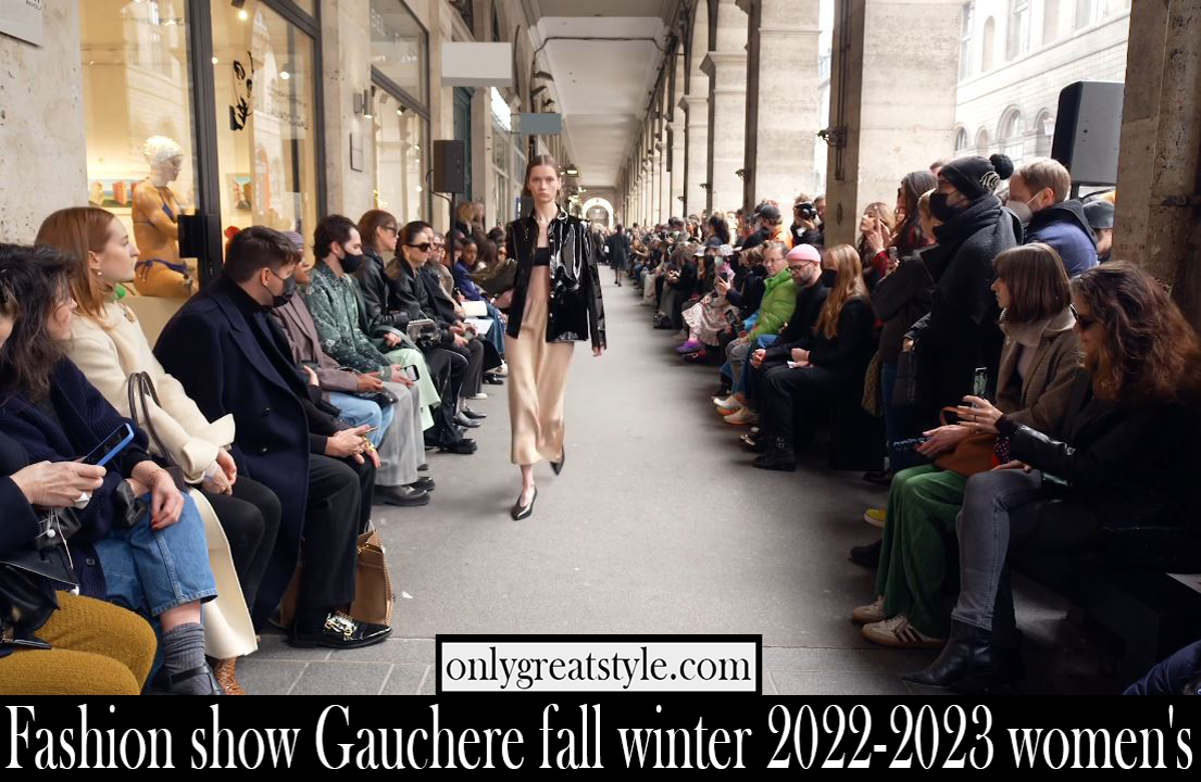 Fashion show Gauchere fall winter 2022 2023 womens