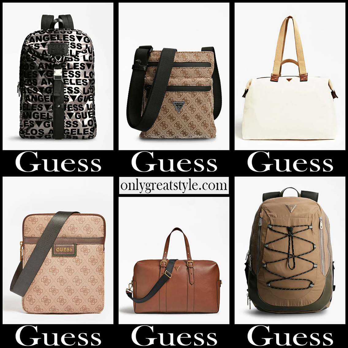 Guess bags 2022 new arrivals mens handbags