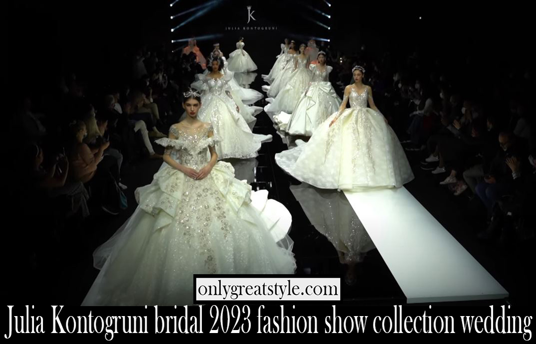 Julia Kontogruni bridal 2023 fashion show collection wedding
