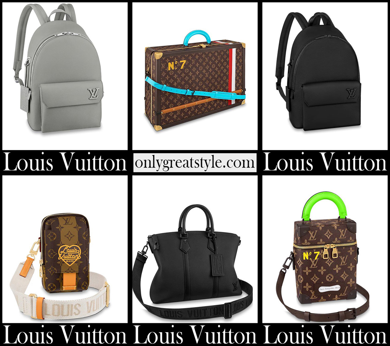 Louis Vuitton bags 2022 new arrivals mens handbags
