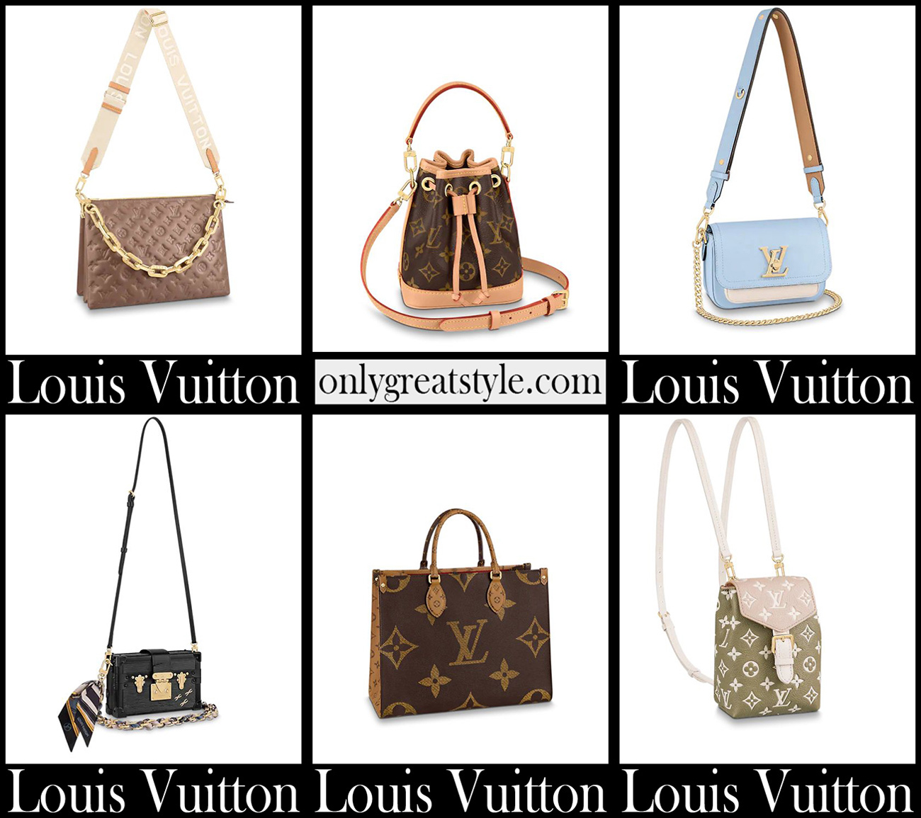 Louis Vuitton bags 2022 new arrivals women's handbags