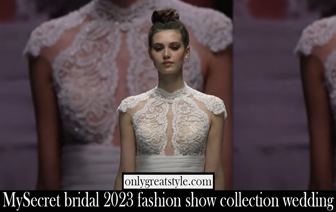 MySecret bridal 2023 fashion show collection wedding