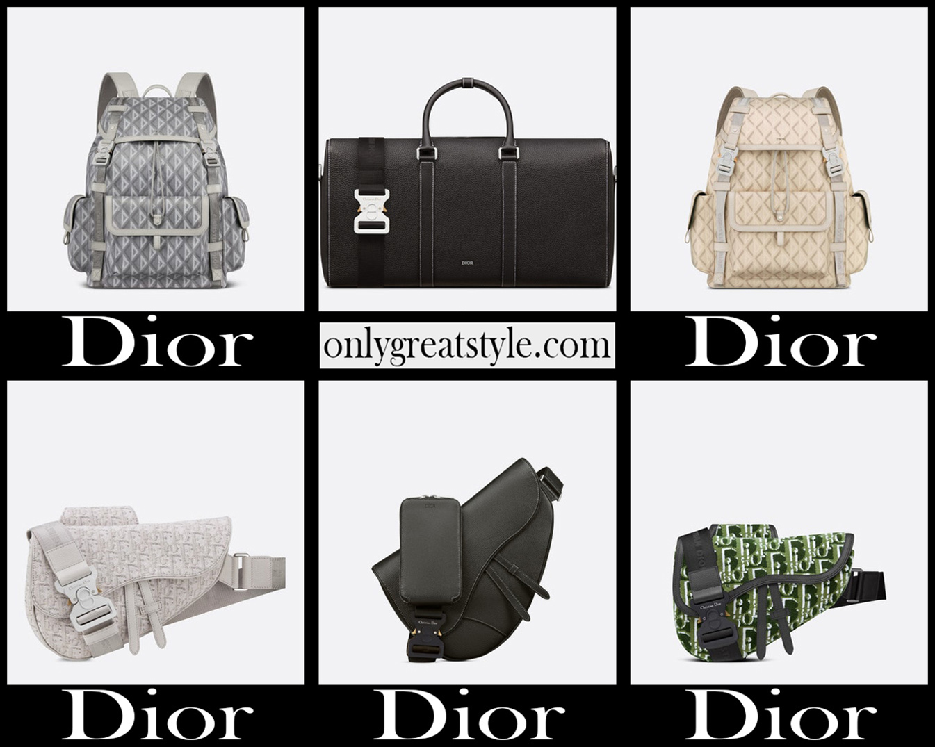 Dior bags 2022 new arrivals mens handbags