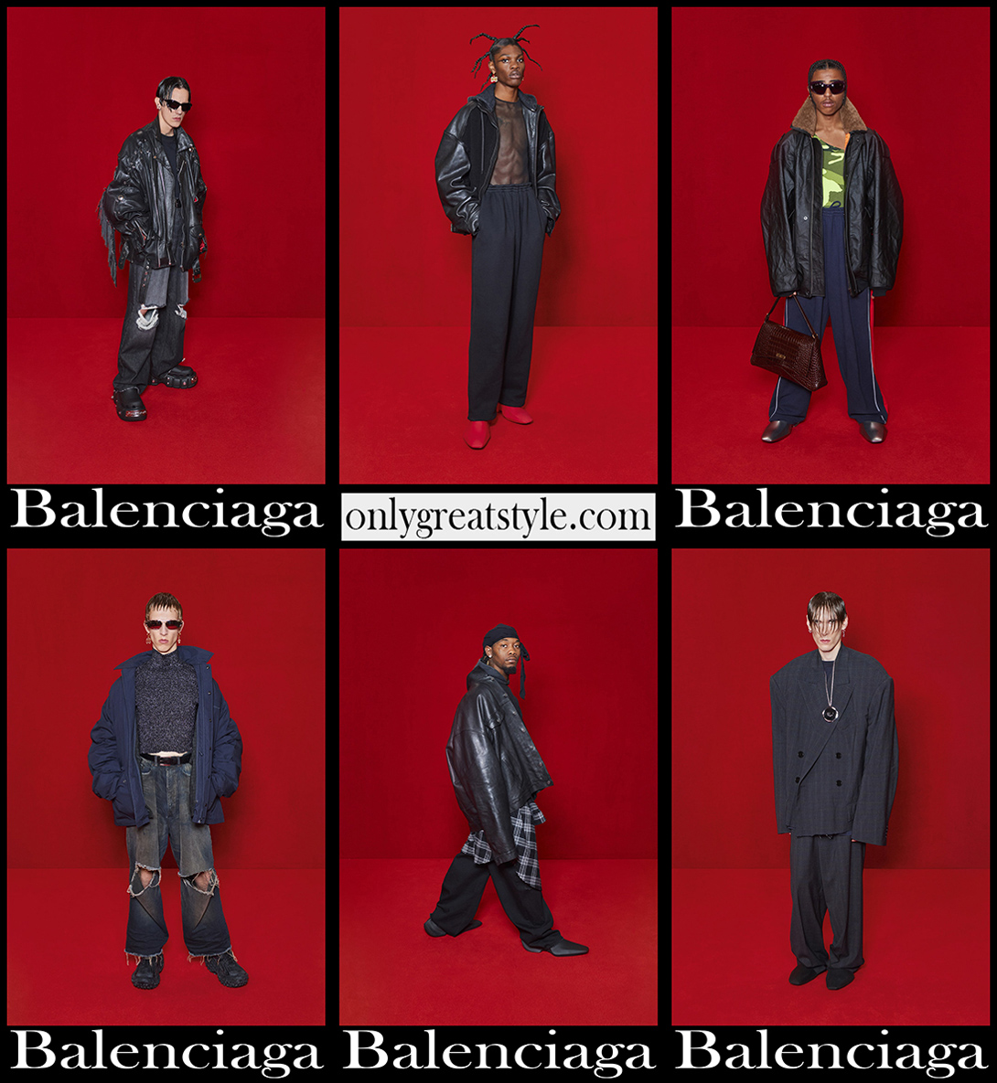 Fashion Balenciaga spring summer 2022 mens clothing