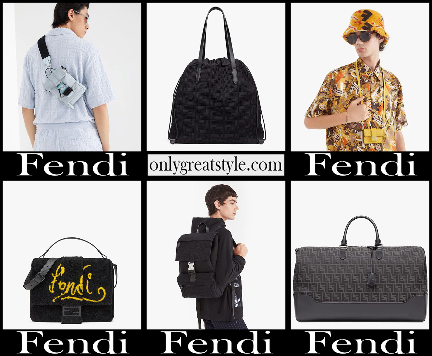 Fendi bags 2022 new arrivals mens handbags