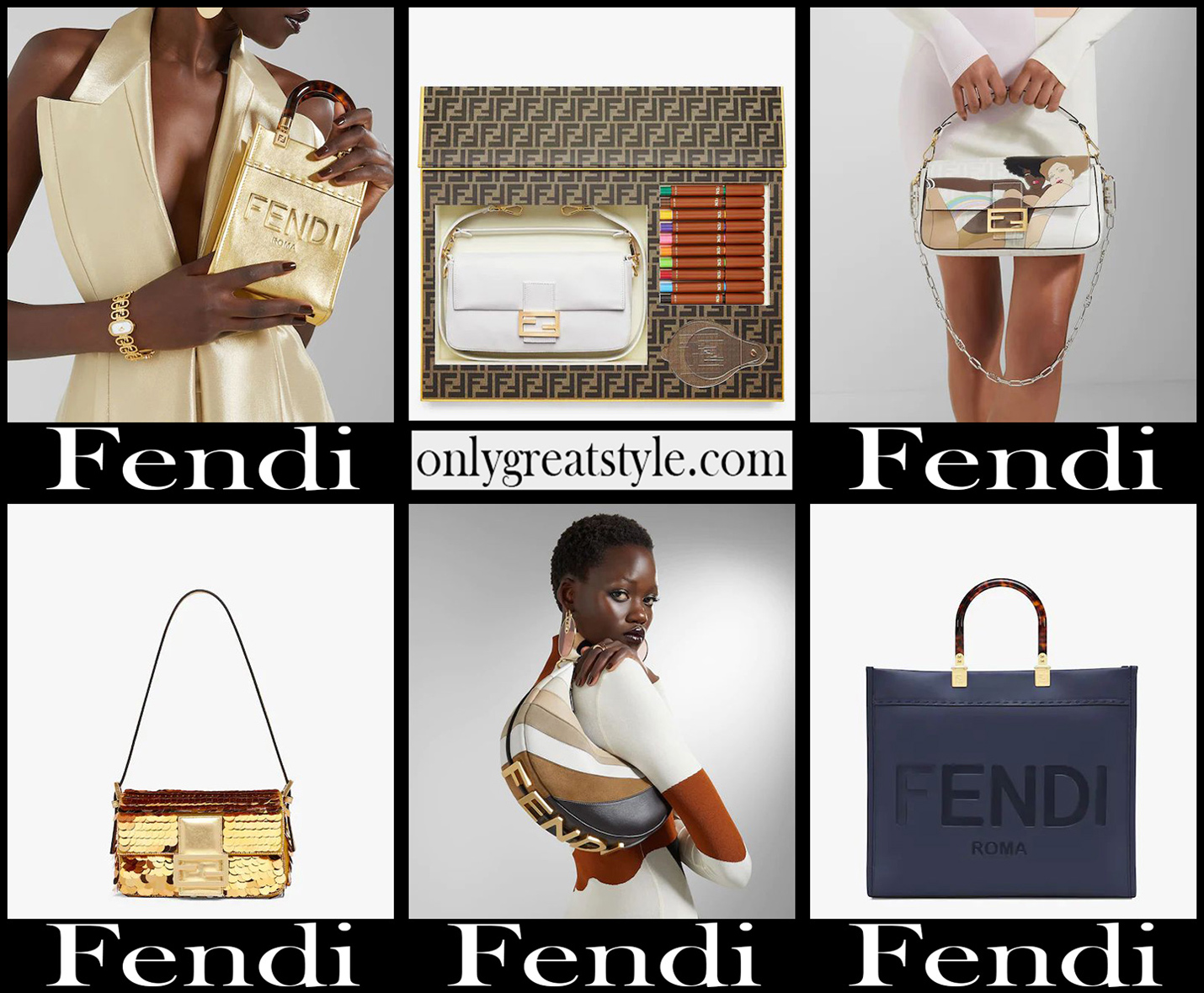 Fendi bags 2022 new arrivals womens handbags