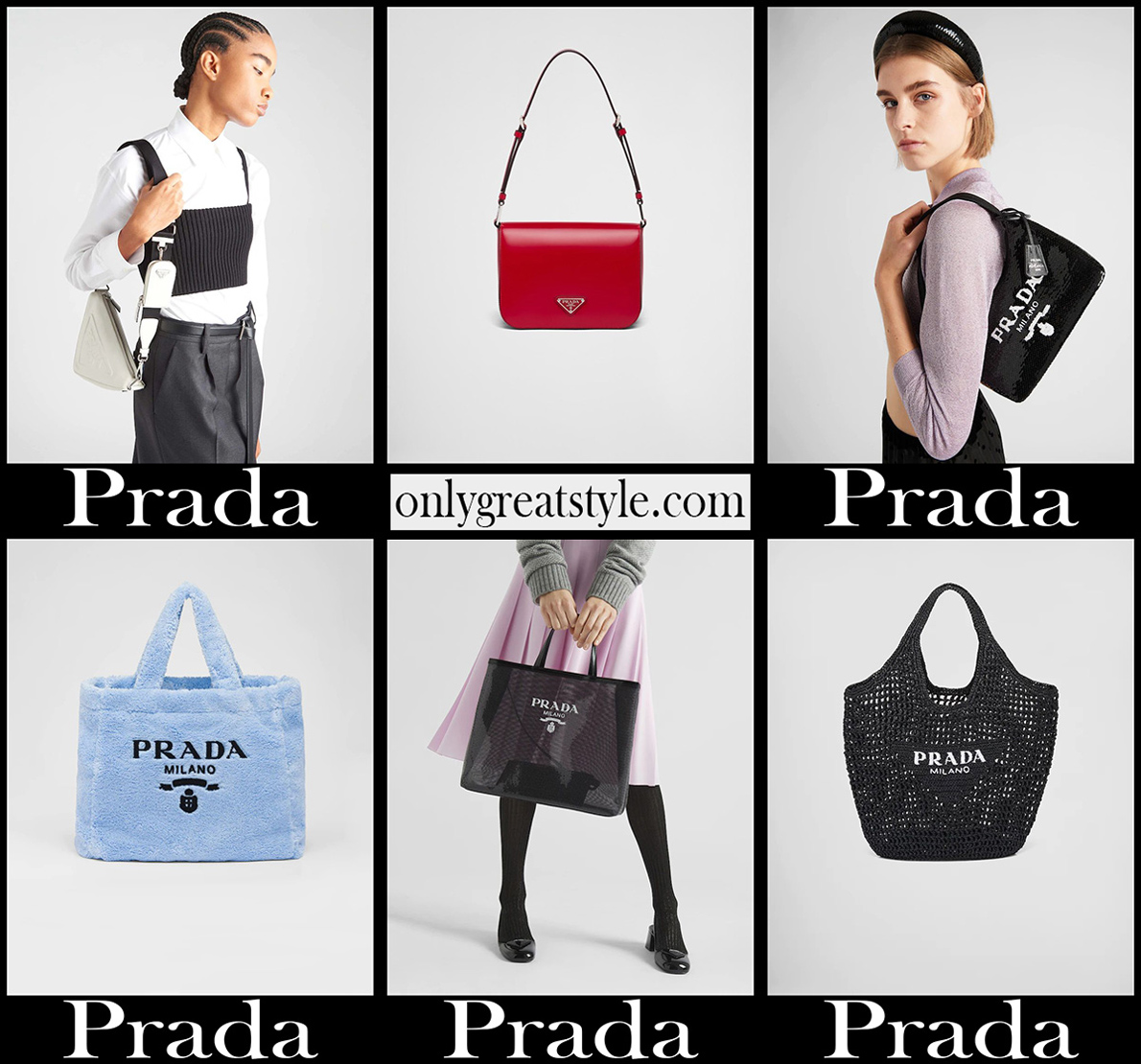 Prada bags 2022 new arrivals womens handbags
