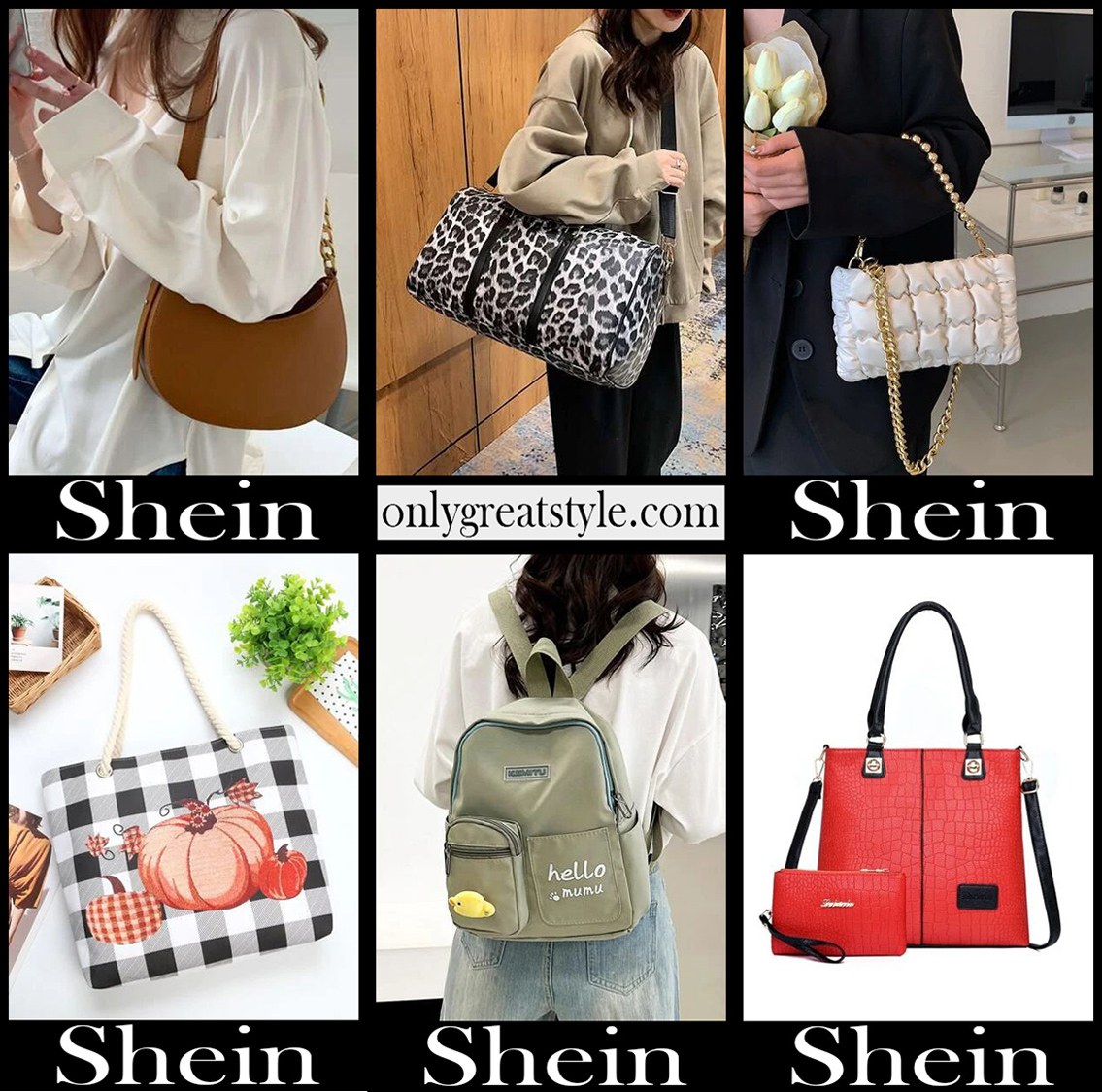 Shein bags 2022 new arrivals womens handbags