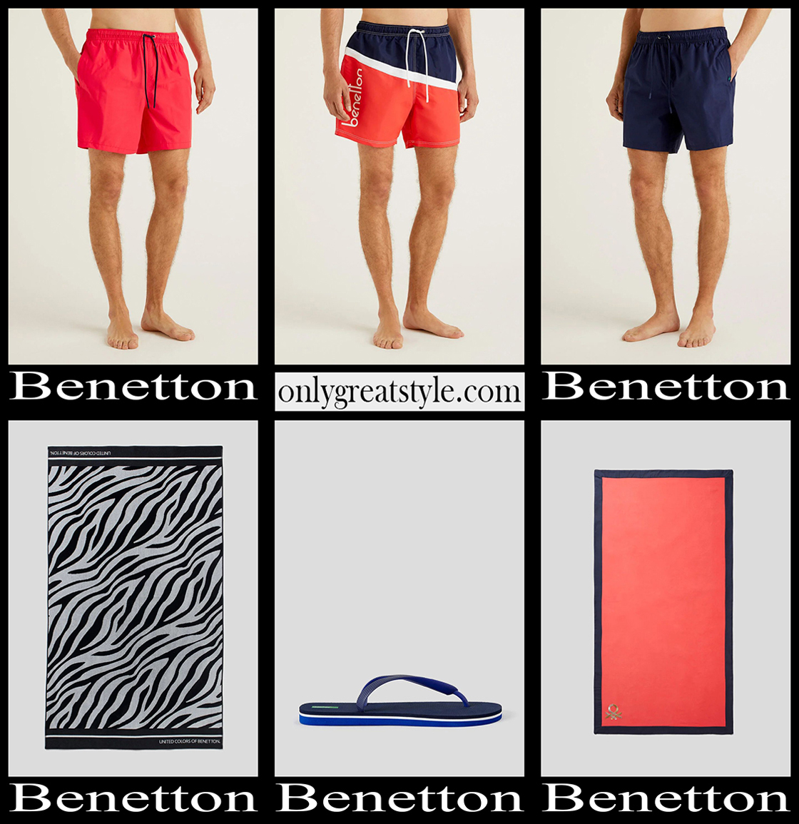 Benetton swimwear 2022 new arrivals mens beachwear