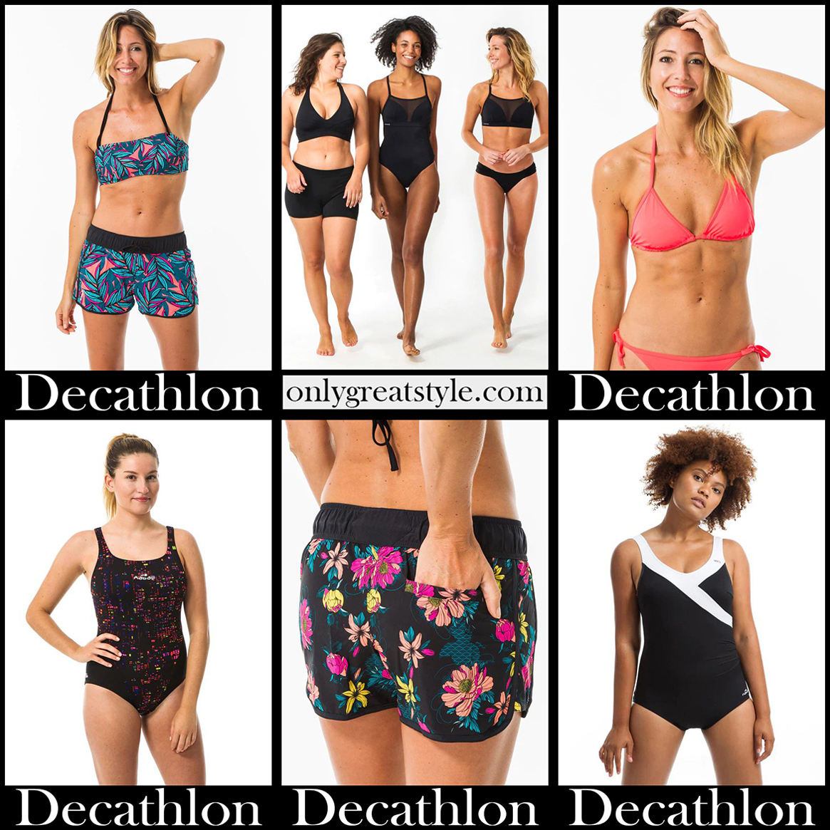 Decathlon swimwear 2022 new womens beachwear