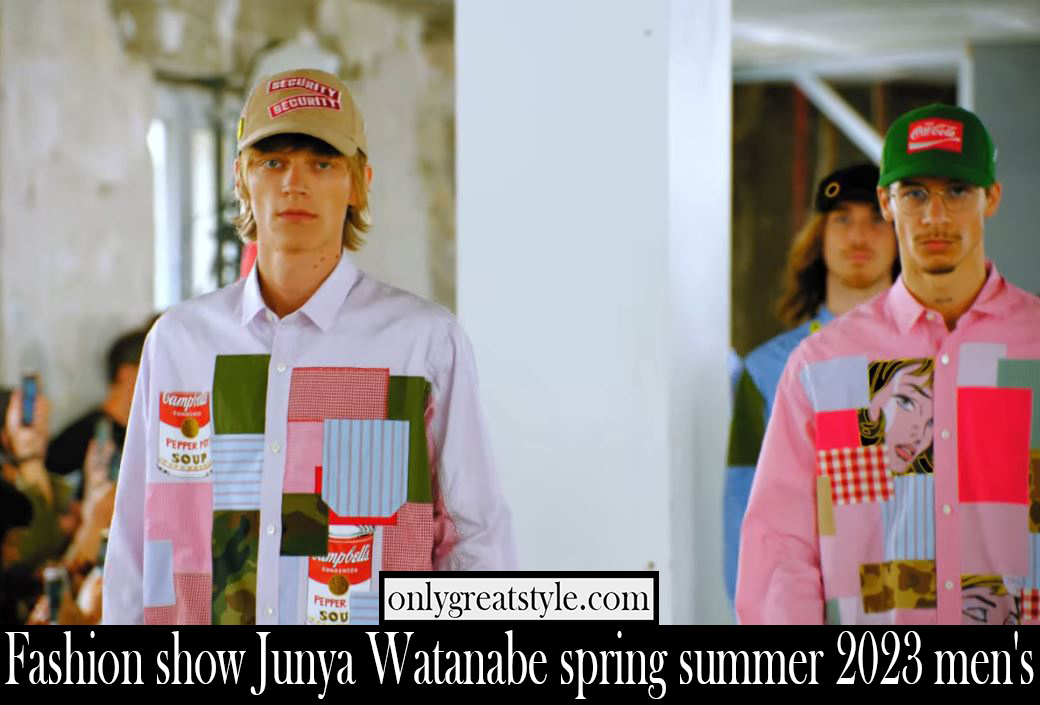 Fashion show Junya Watanabe spring summer 2023 mens
