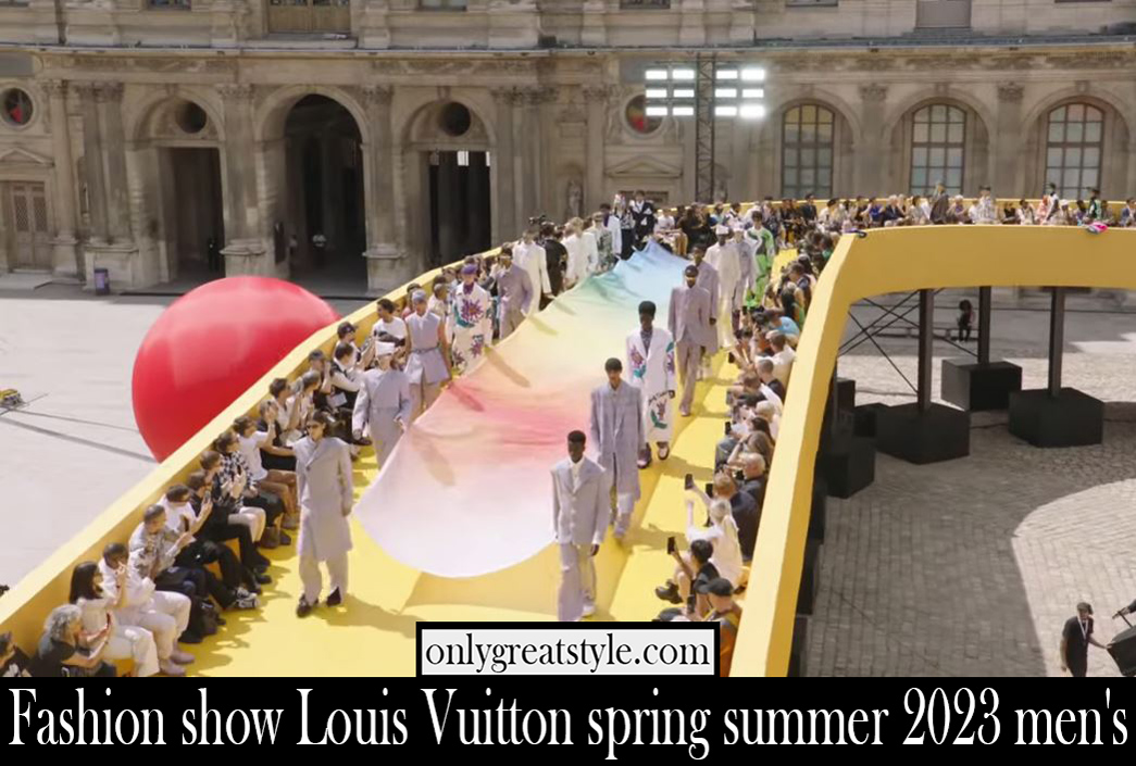 Fashion show Louis Vuitton spring summer 2023 mens