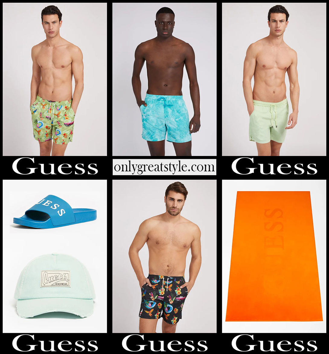 Guess swimwear 2022 new arrivals mens beachwear