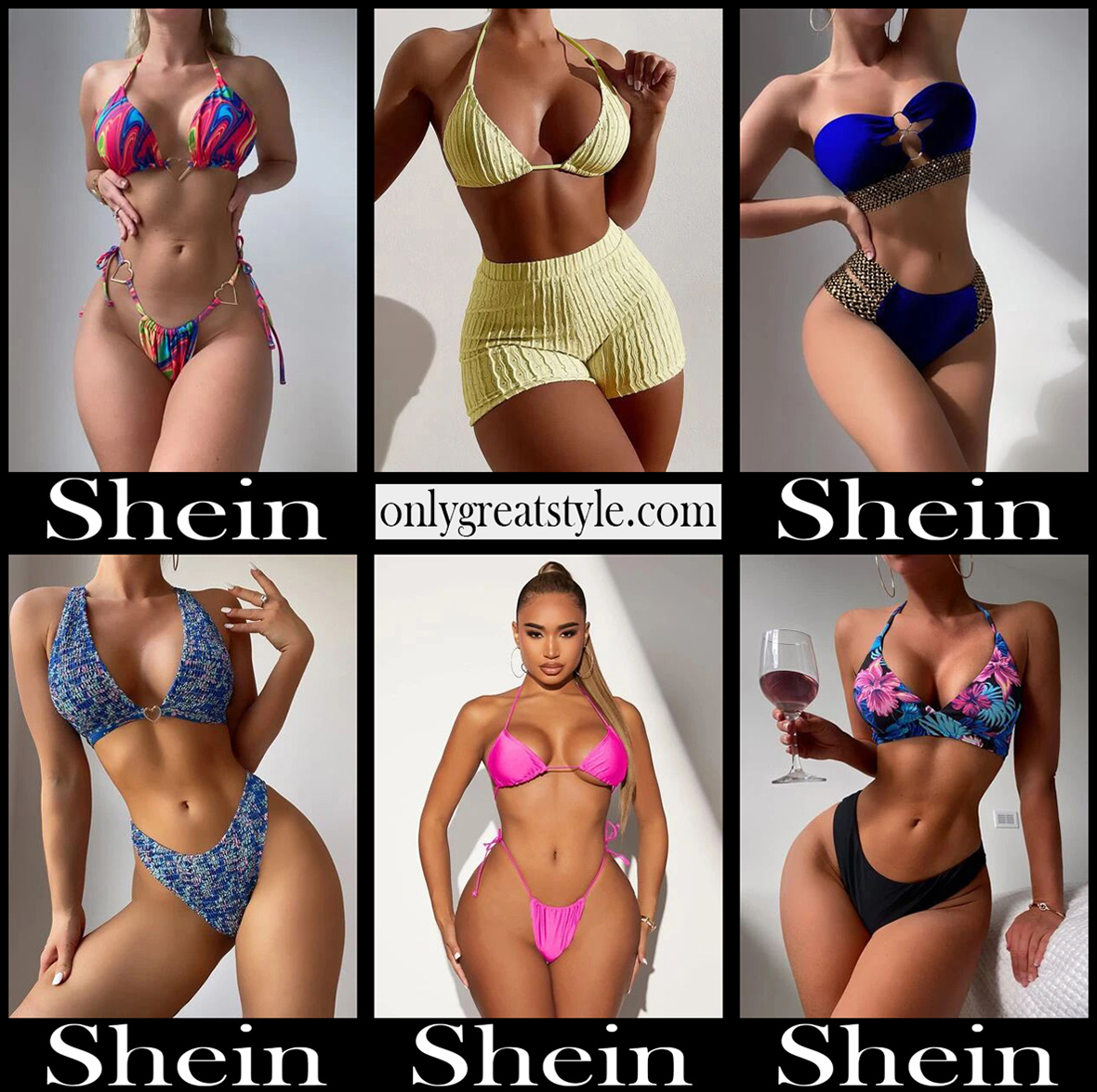 Shein bikinis 2022 new arrivals womens swimwear