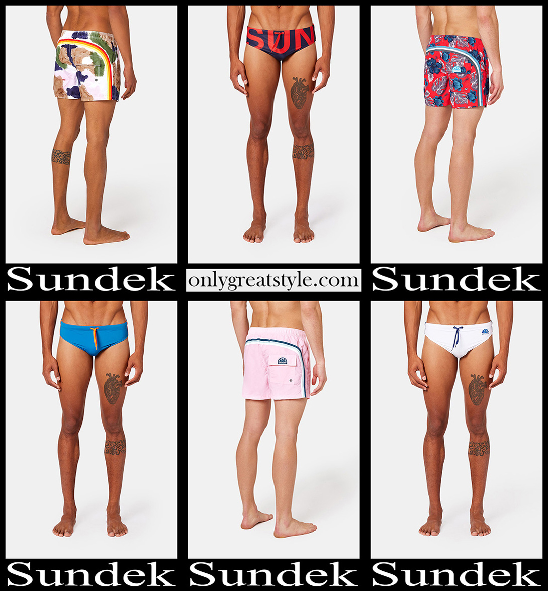 Sundek swimwear 2022 new arrivals mens swimwear