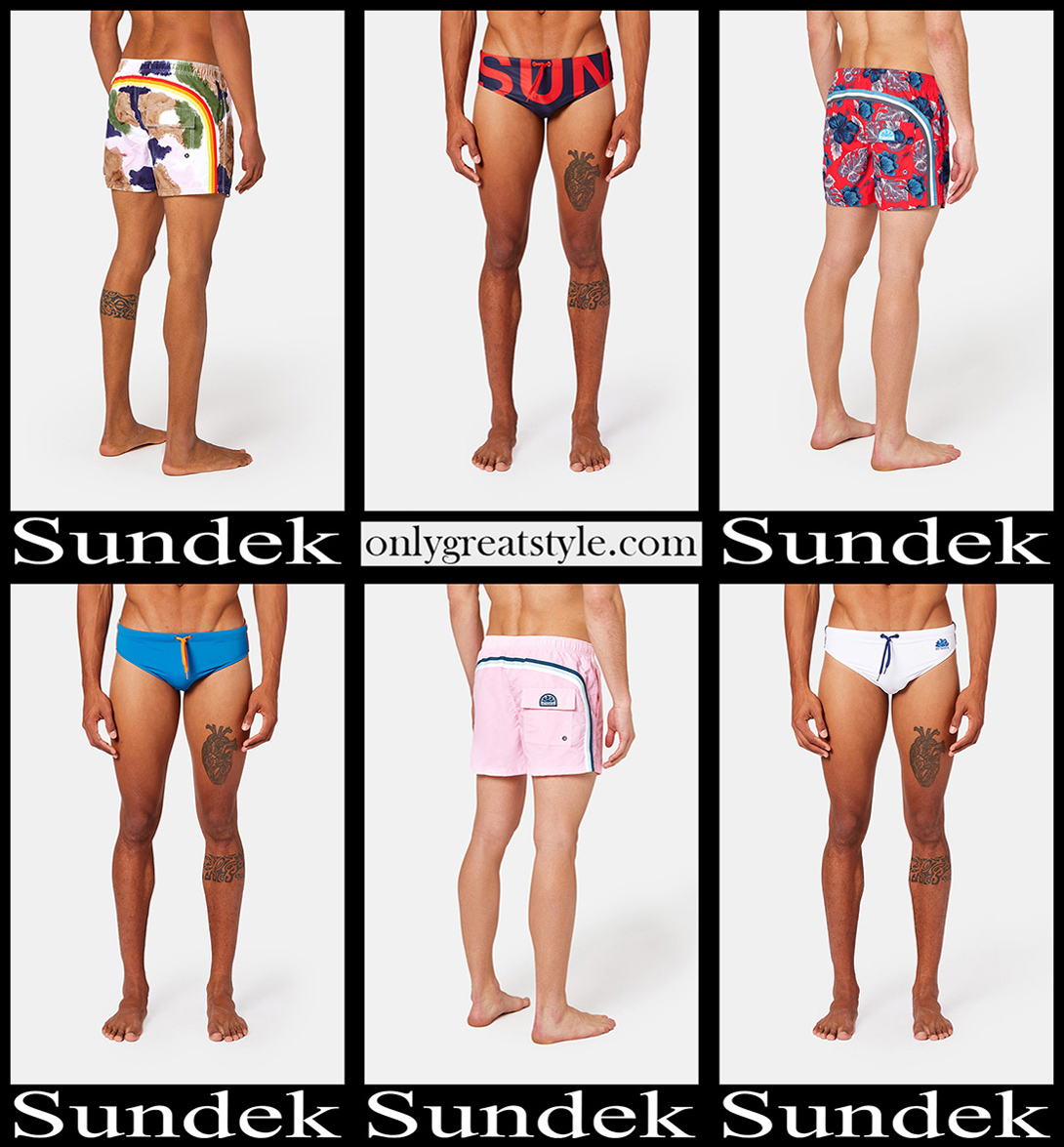 Sundek swimwear 2022 new arrivals mens swimwear Sundek swimwear 2022 new arrivals mens swimwear
