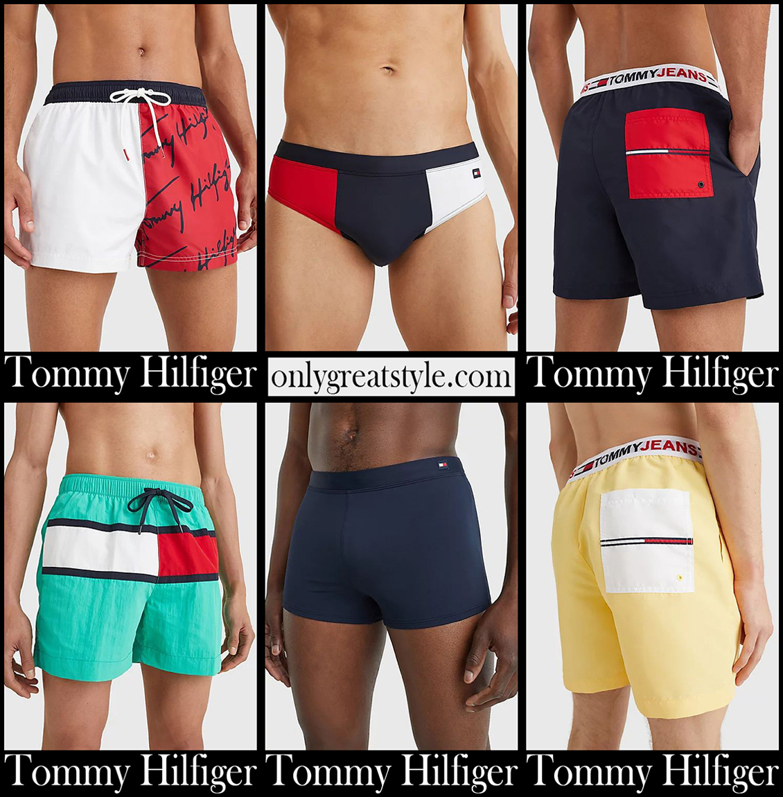 Tommy Hilfiger swimwear 2022 mens new arrivals