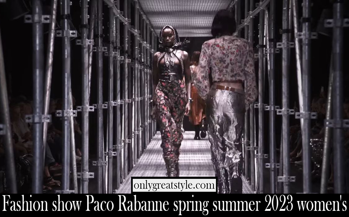 Fashion show Paco Rabanne spring summer 2023 womens