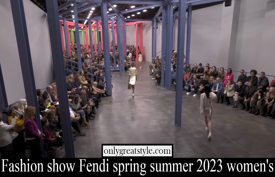 Fashion show Fendi spring summer 2023 womens