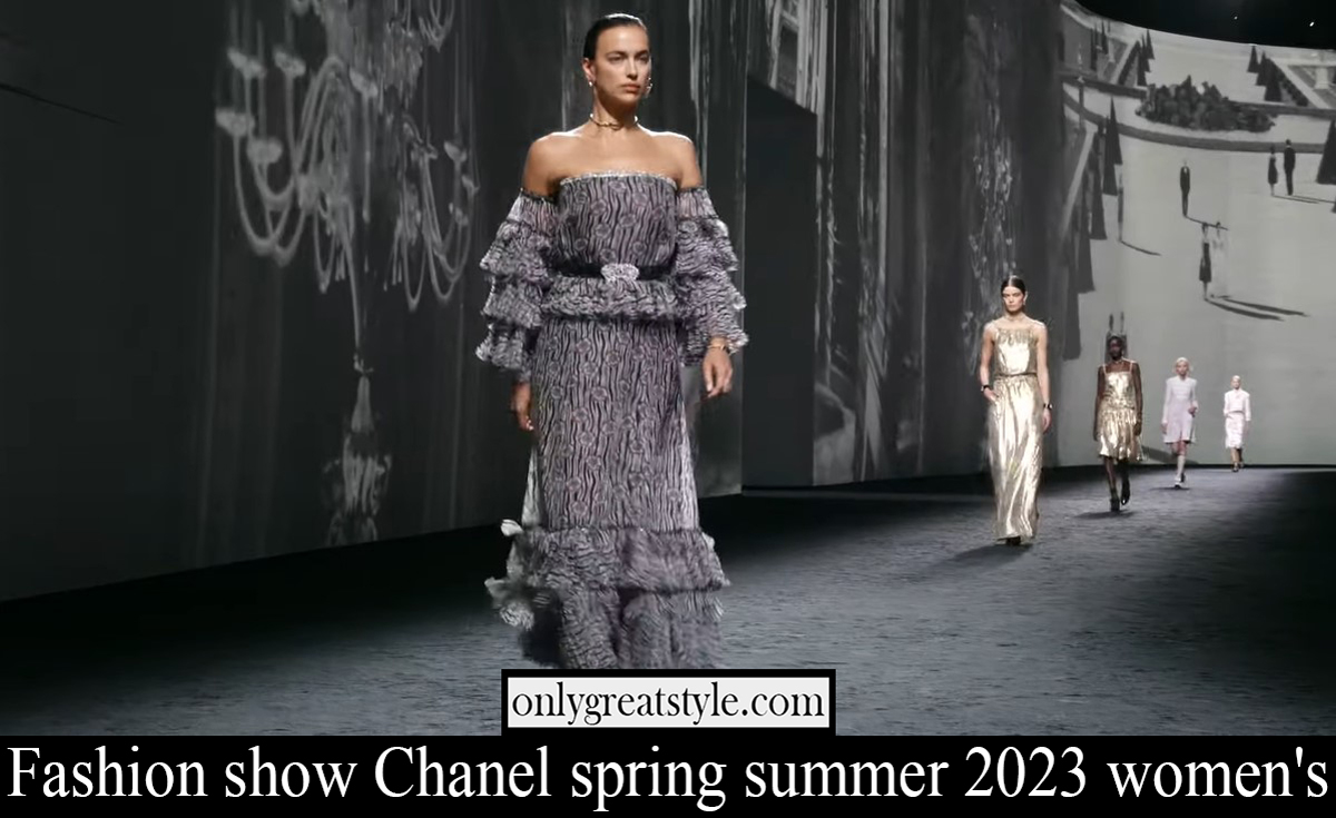 Fashion show Chanel spring summer 2023 womens