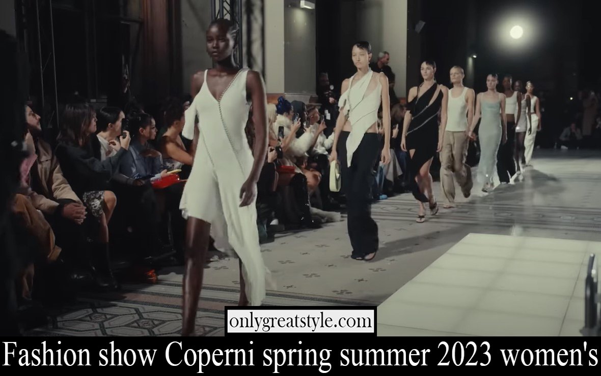 Fashion show Coperni spring summer 2023 womens