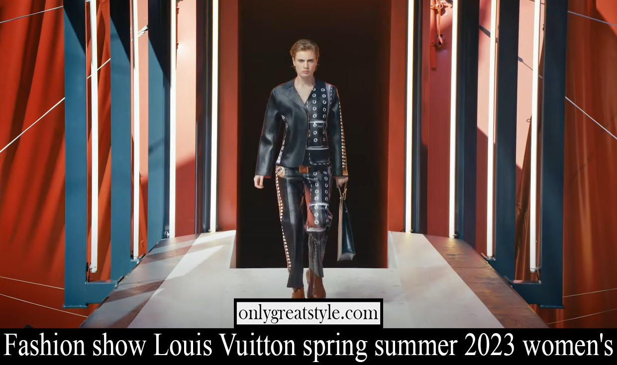 Fashion show Louis Vuitton spring summer 2023 womens