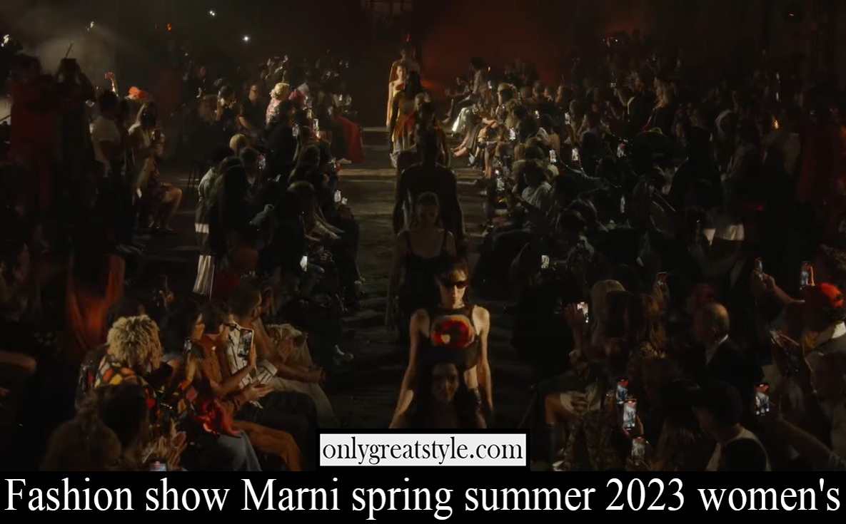 Fashion show Marni spring summer 2023 womens