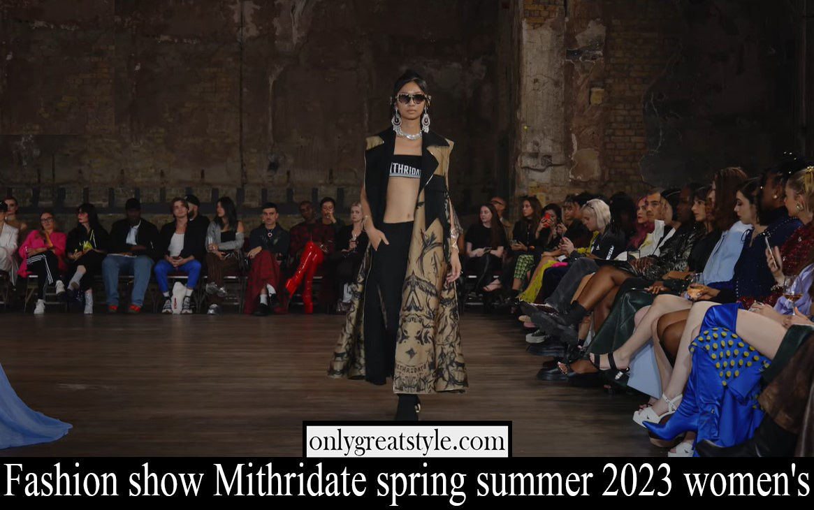 Fashion show Mithridate spring summer 2023 womens