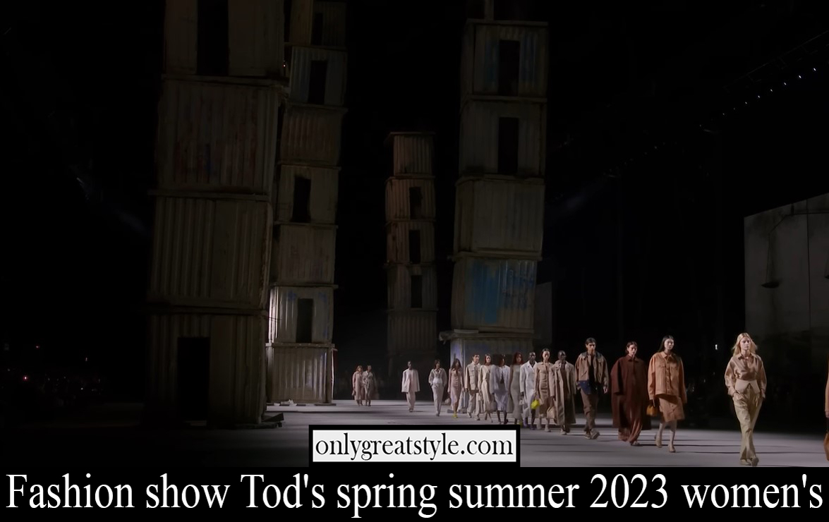 Fashion show Tods spring summer 2023 womens