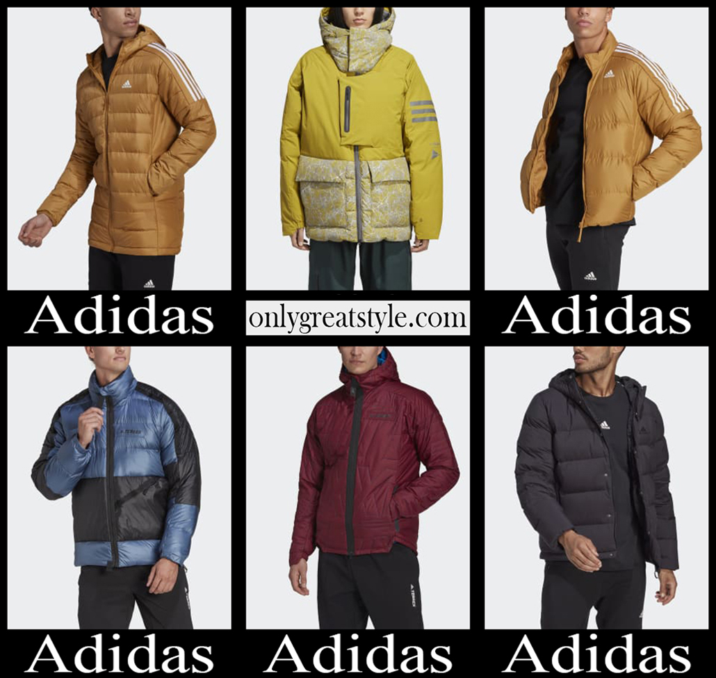 Adidas jackets 2023 new arrivals mens clothing