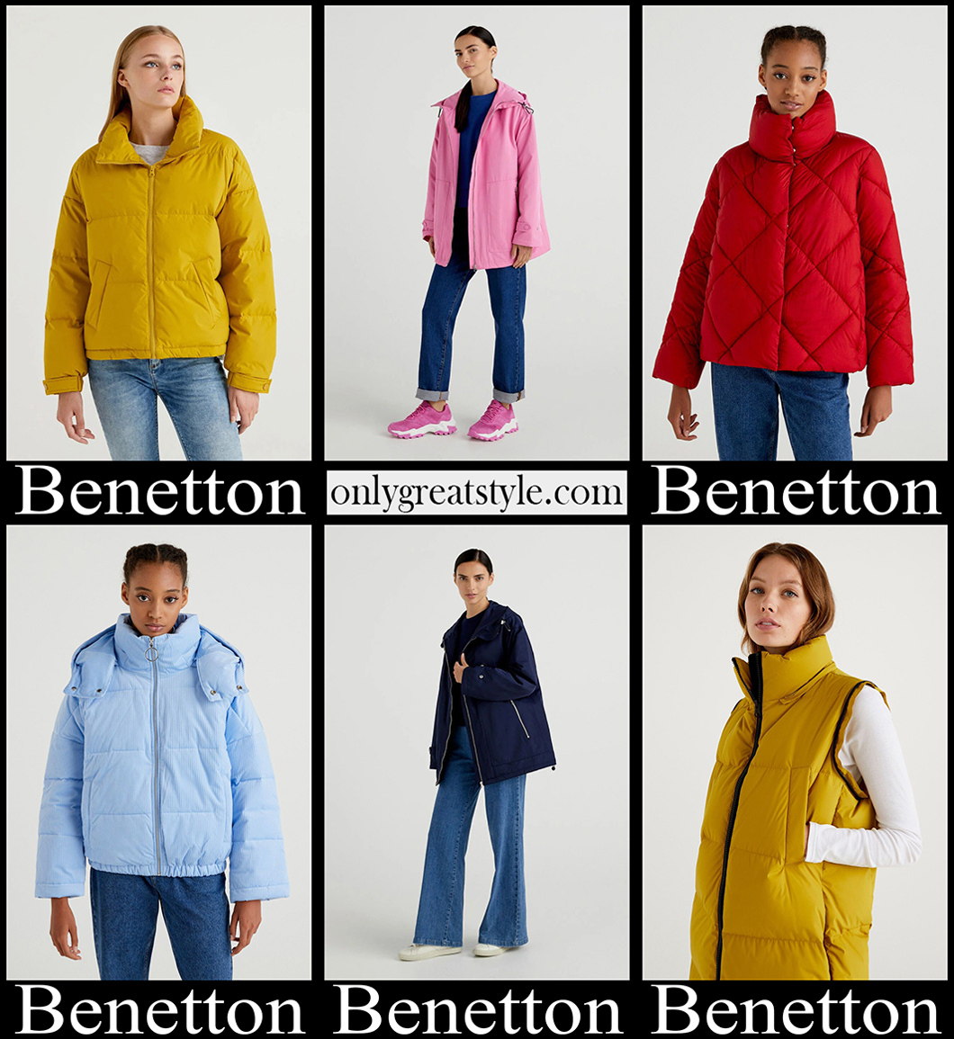 Benetton jackets 2023 new arrivals womens clothing