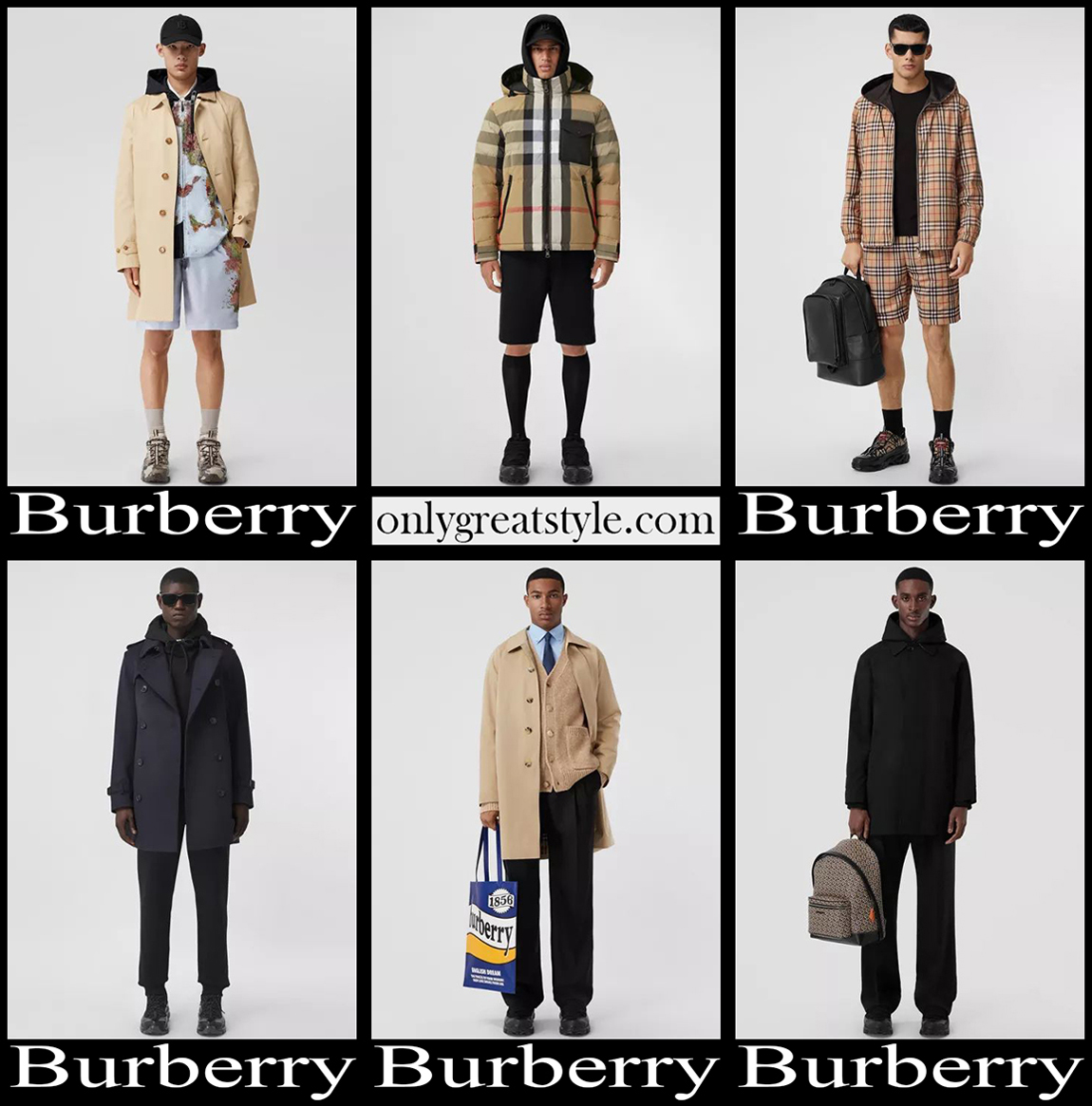 Burberry jackets 2023 new arrivals mens clothing