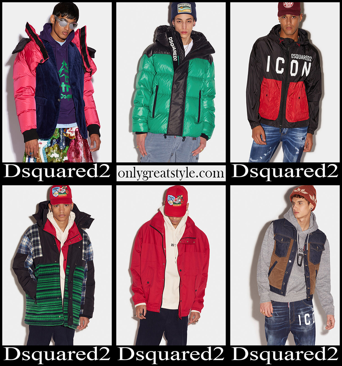 Dsquared2 jackets 2023 new arrivals mens clothing
