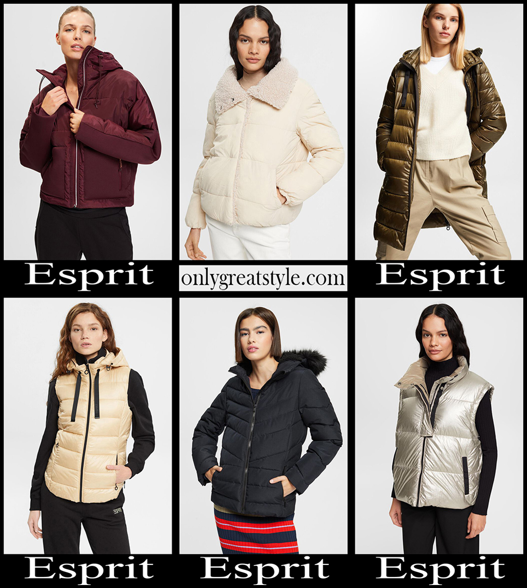 Esprit jackets 2023 new arrivals womens clothing