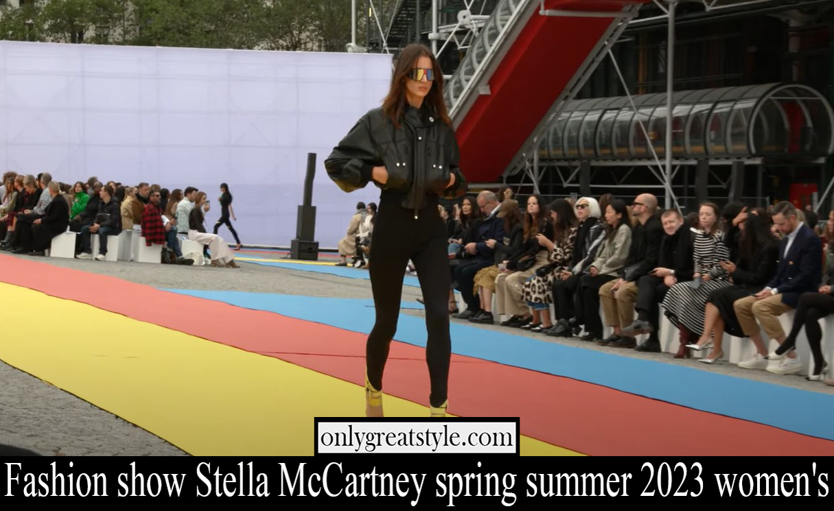 Fashion show Stella McCartney spring summer 2023 womens