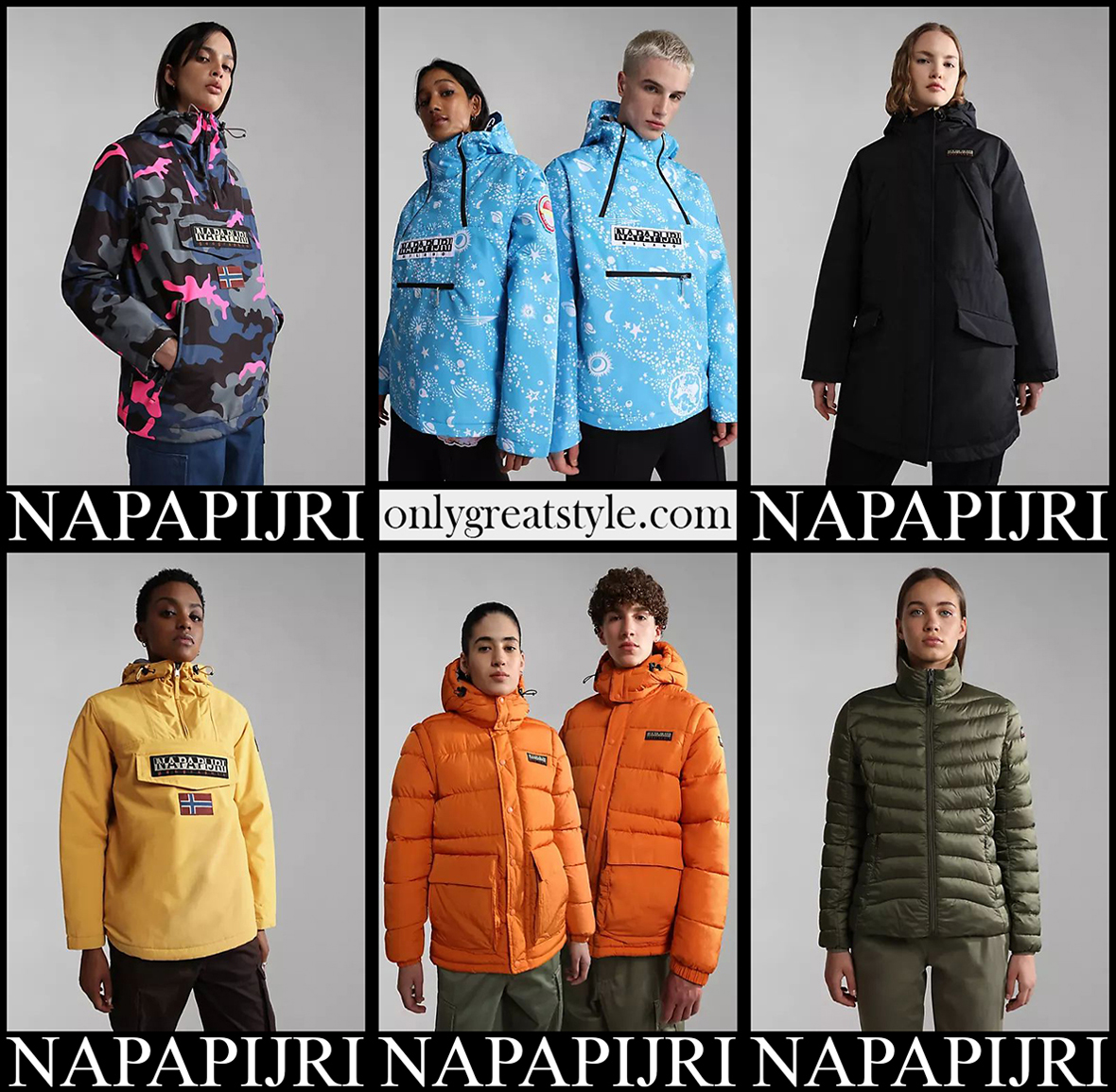 Napapijri jackets 2023 new arrivals womens clothing