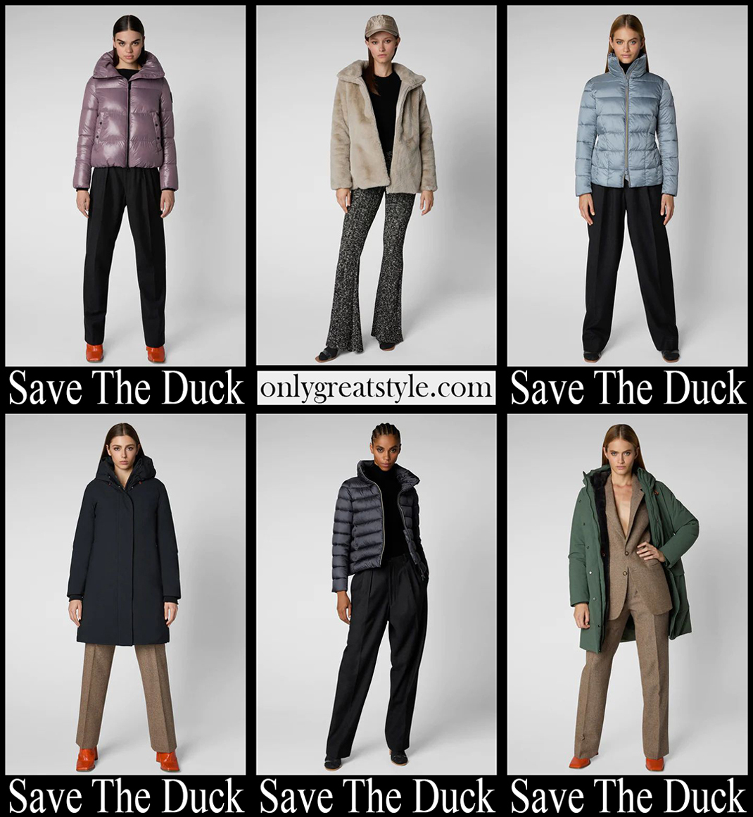 Save The Duck jackets 2023 arrivals womens clothing