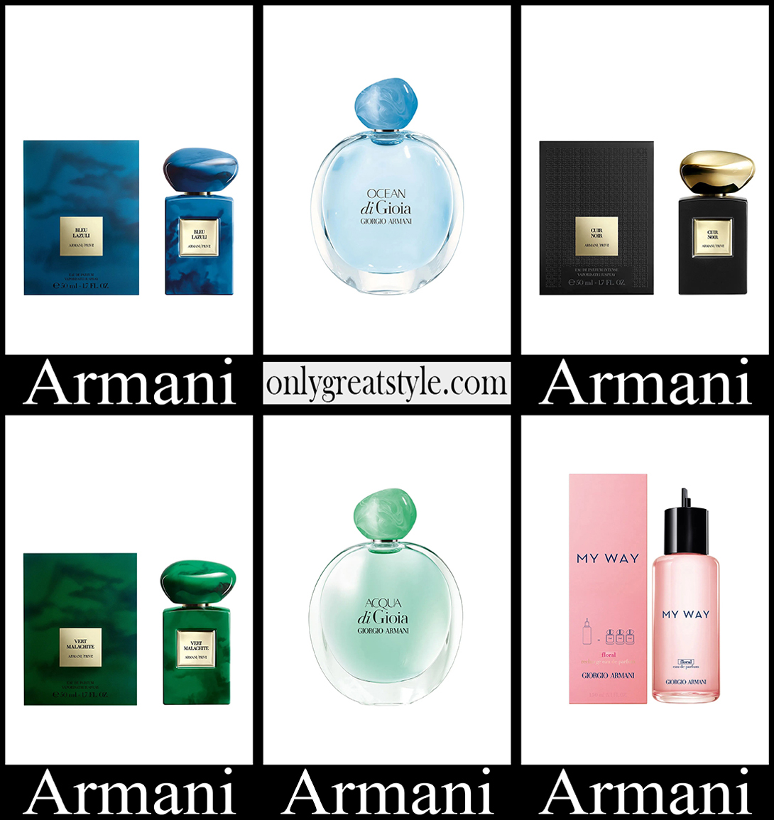 Armani perfumes 2023 new arrivals gift ideas for women