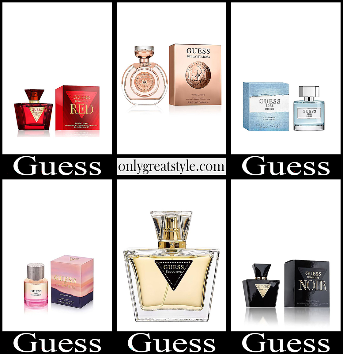 Guess perfumes 2023 new arrivals gift ideas for women